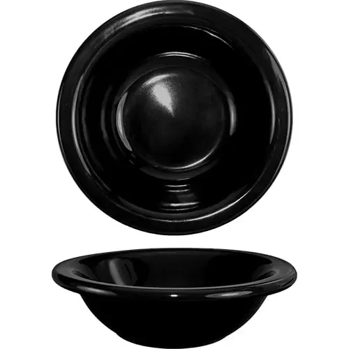 International Tableware CA-10-B Black 13 Oz Grapefruit Bowl – 36 / CS