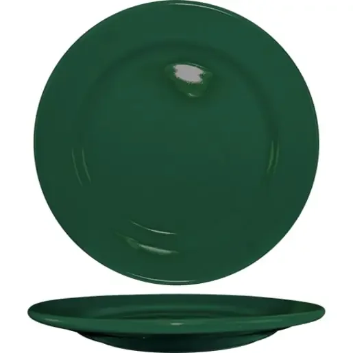 International Tableware CA-9-G Cancun™ Stoneware Green WR Plate 9-3/4″