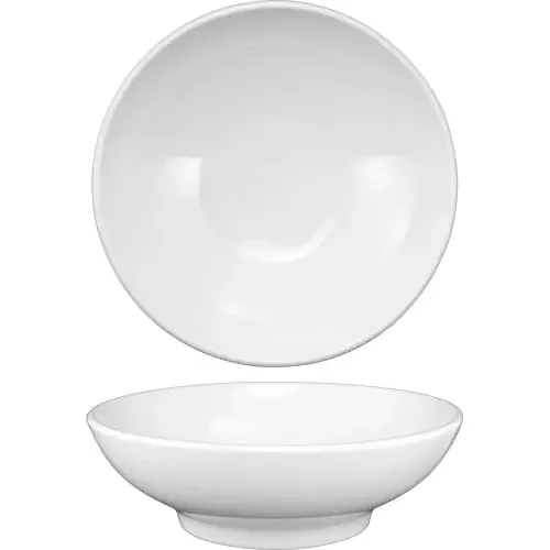 International Tableware TN-207 Torino White 20 Oz Coupe Bowl – 12 / CS