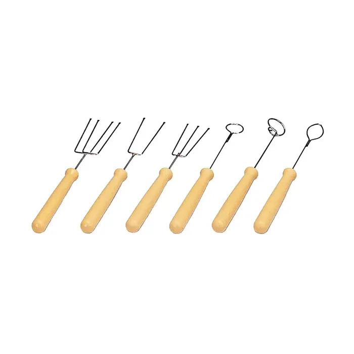 J.B. Prince B650 6-Pc. Chocolate Dipping Fork Set