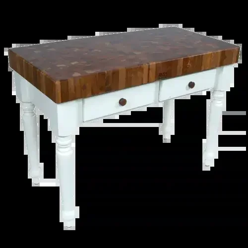 John Boos WAL-CUCR04 American Heritage Rustica Butcher Block