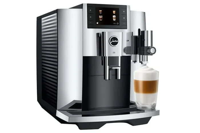 Jura E8 Super Automatic Coffee Machine – Chrome