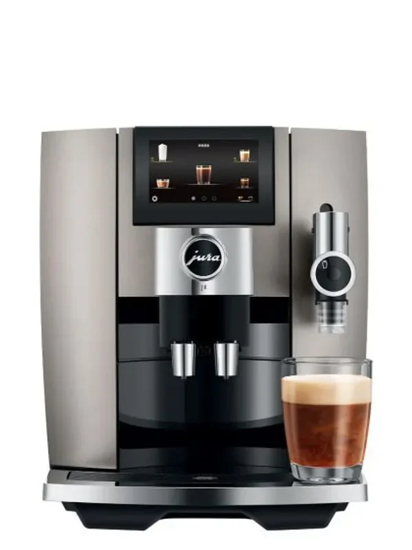 Jura J8 Automatic Coffee Machine – Midnight Silver