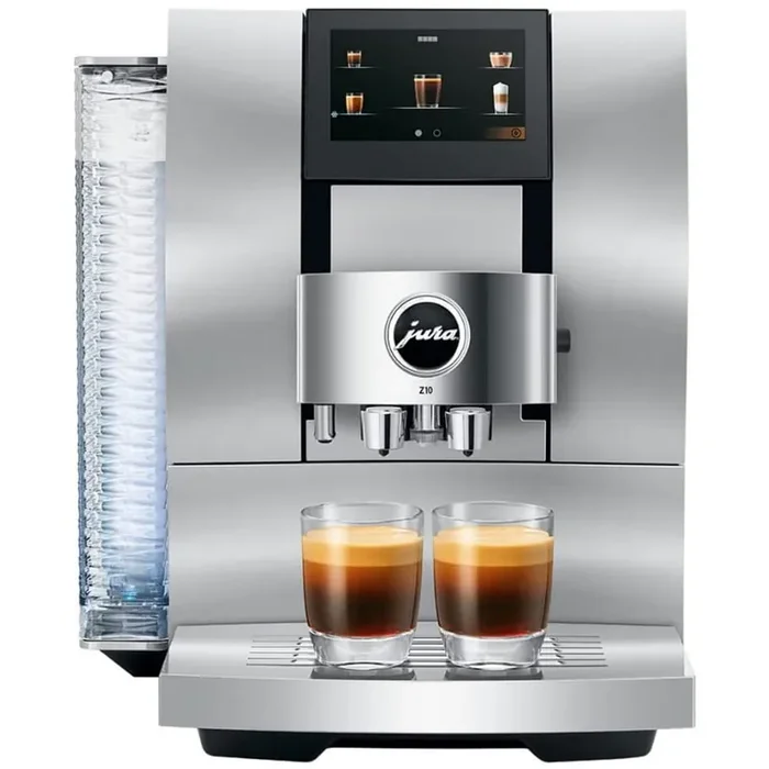 Jura Z10 Automatic Coffee Machine, Aluminum White