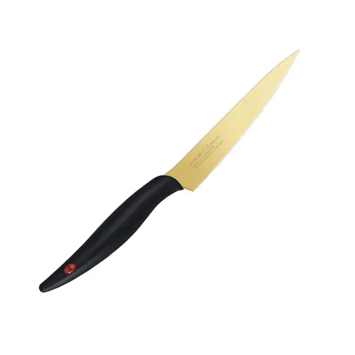 Kasumi Titanium – 4 3/4″ Utility Knife – Gold