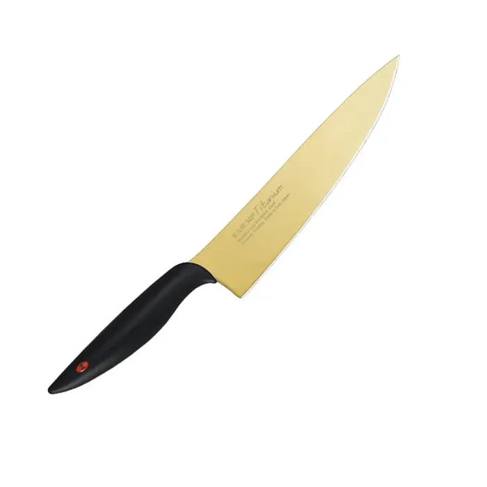 Kasumi Titanium – 7 3/4″ Chef Knife – Gold