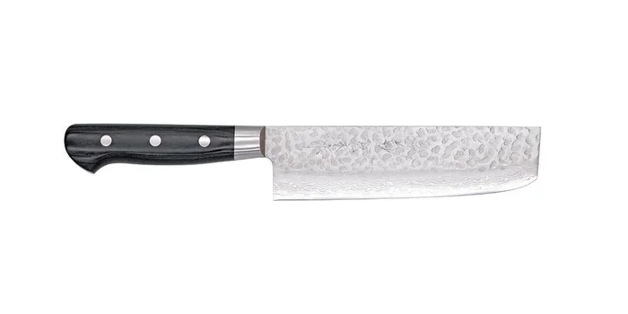 Kikuichi Damascus Nakiri – 6.5″ (17 cm)