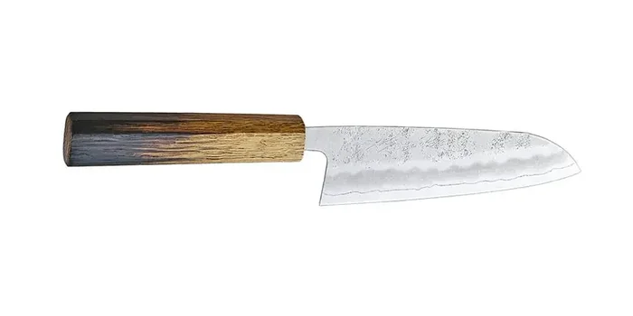 Kikuichi GN Series Ginsan Nashiji – 6.5″ Santoku Knife