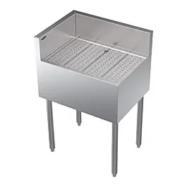 Krowne KR19-C24L Royal Series 24″L x 19″D Corner Drainboard with Left Return