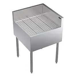 Krowne KR19-C24R Royal Series 24″L x 19″D Corner Drainboard with Right Return