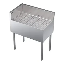 Krowne KR19-C30L Royal Series 30″L x 19″D Corner Drainboard with Left Return