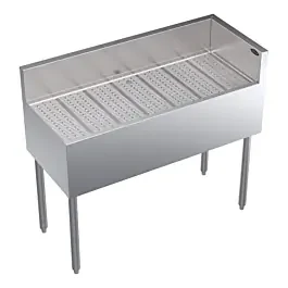 Krowne KR19-C42R Royal Series 42″L x 19″D Corner Drainboard with Right Return