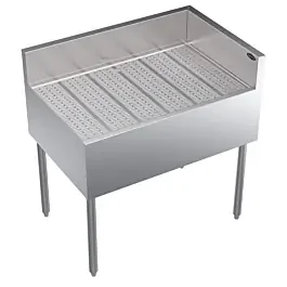 Krowne KR24-C36R Royal Series 36″L x 24″D Corner Drainboard with Right Return