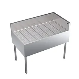 Krowne KR24-C42R Royal Series 42″L x 24″D Corner Drainboard with Right Return