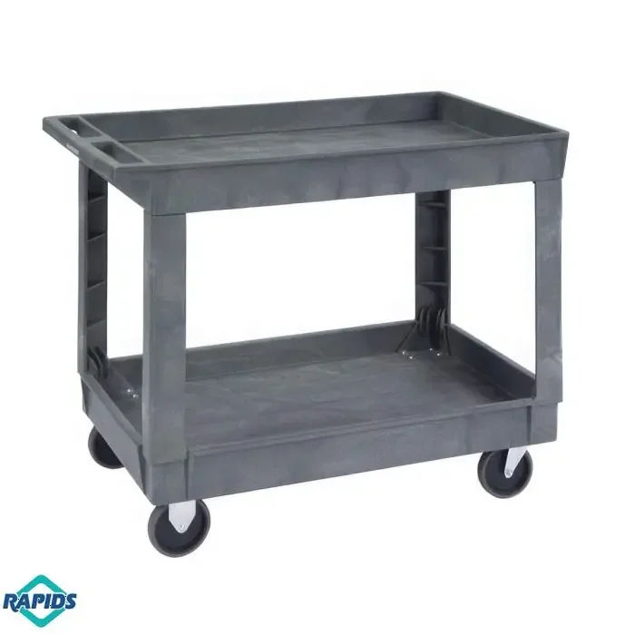 Lakeside 2523 Utility Cart, 2 Shelves, 500 lb Capacity