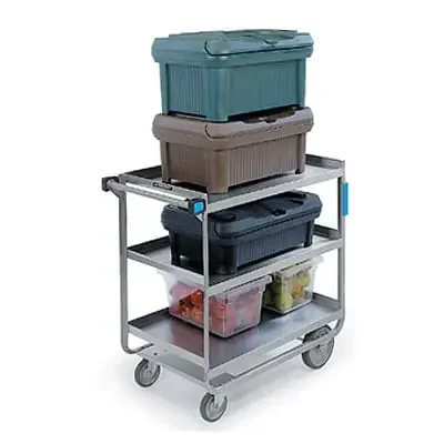Lakeside® 744 S/S HD 700 lb Capacity 21″ x 33″ 3-Shelf Cart