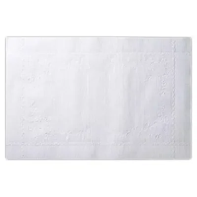 Lapaco 200-003 10 x 14″ White Embossed Paper Placemat – 1000 / CS