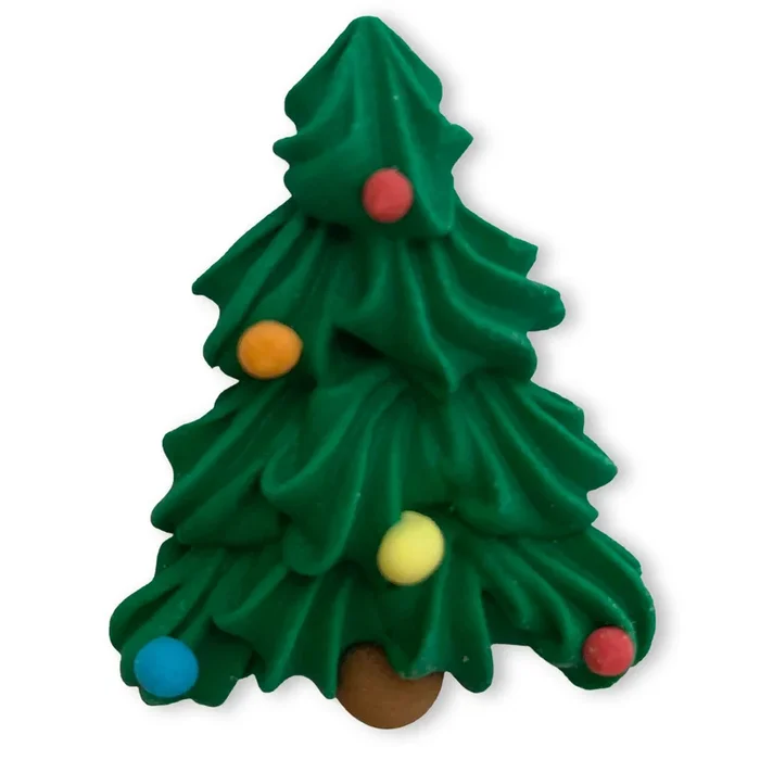 Large Christmas Tree Royal Icing Decorations