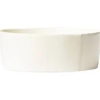 Lastra Large Serving Bowl Linen