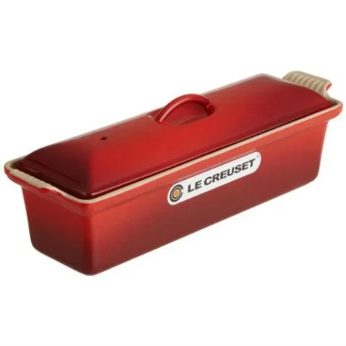 Le Creuset 1 1/2 Qt Pate Terrine – Cherry Red