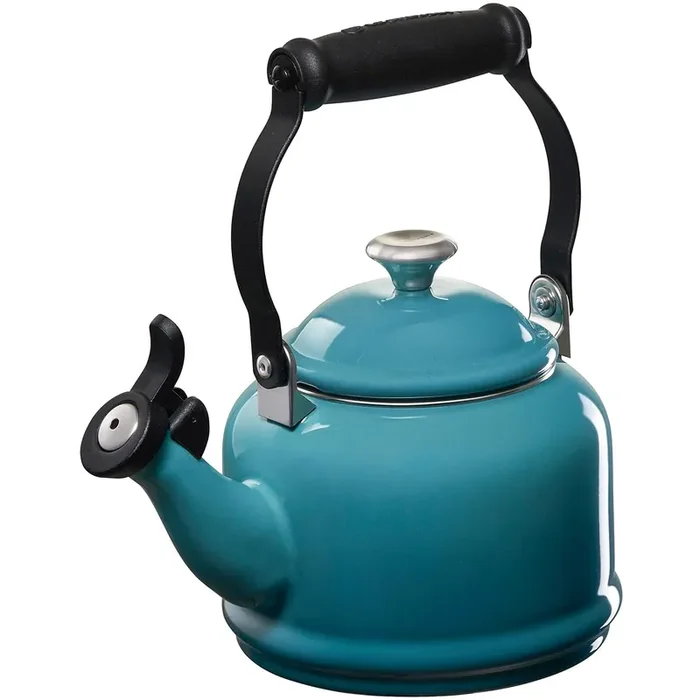 Le Creuset 1.25 qt. Demi Kettle – Caribbean w/ SS Knob