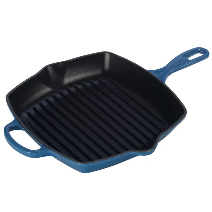 Le Creuset 10.25‘‘ Signature Square Skillet Grill – Marseille