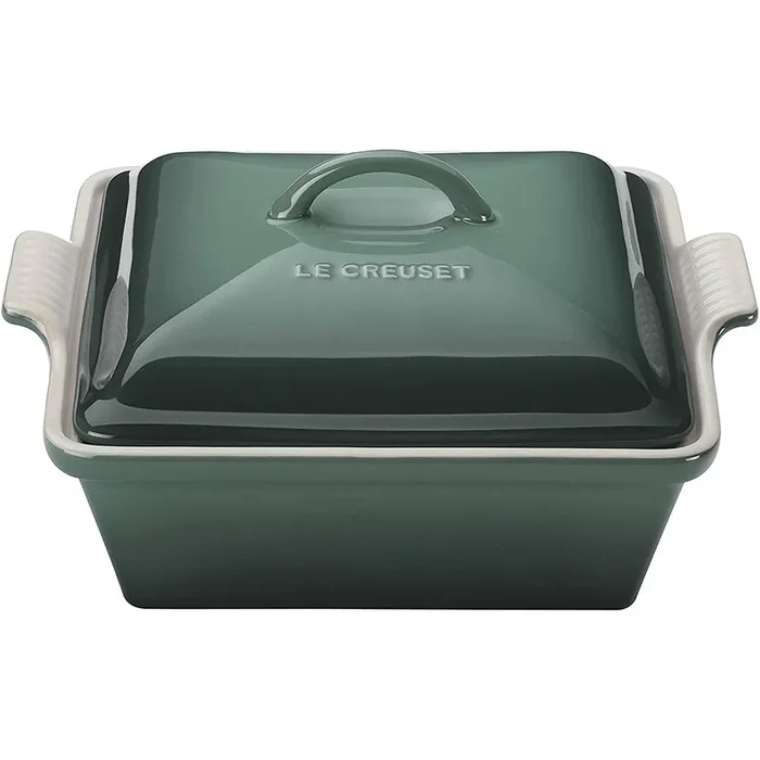 Le Creuset 2.5-Quart Heritage Square Casserole – Artichaut