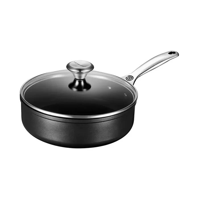 Le Creuset 3 1/2 Qt. Saute Pan w/Glass Lid – Toughened Nonstick PRO