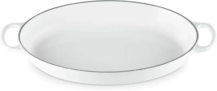 Le Creuset 3 Qt. Signature Oval Baker – White