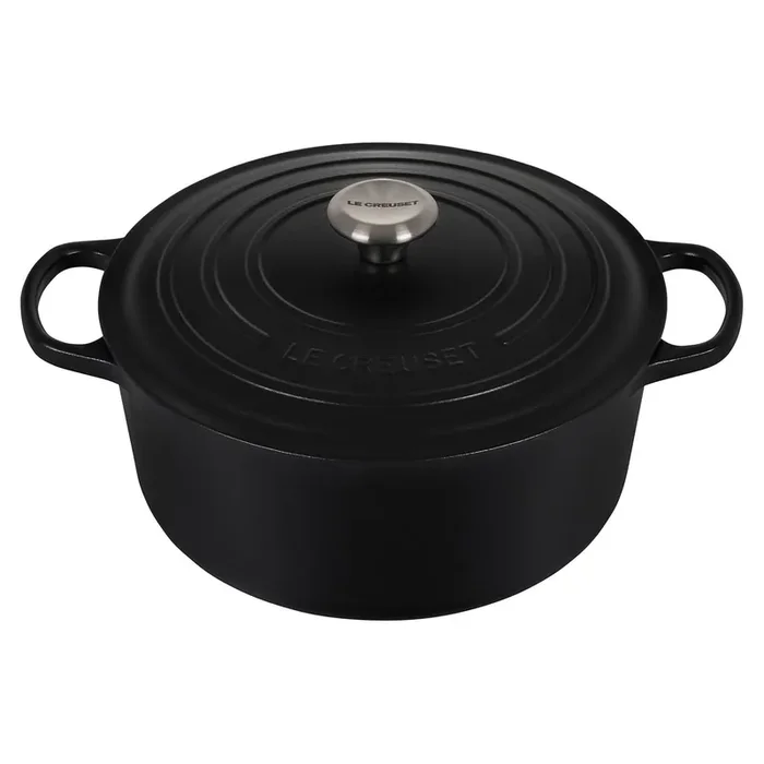 Le Creuset 7.25 qt. Signature Round Dutch Oven – Licorice
