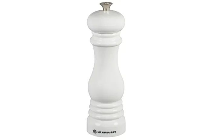 Le Creuset 8 Inch Pepper Mill – White