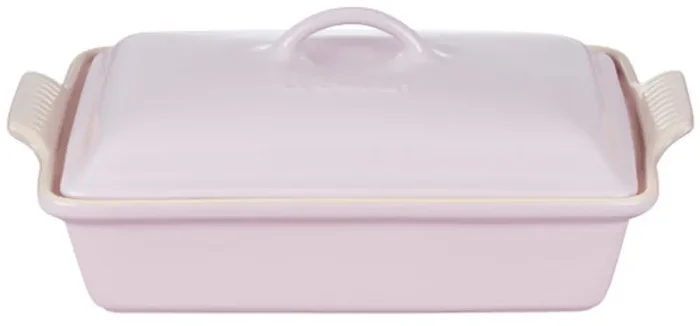 Le Creuset Heritage Stoneware 4 qt. Covered Rectangular Casserole – Shallot