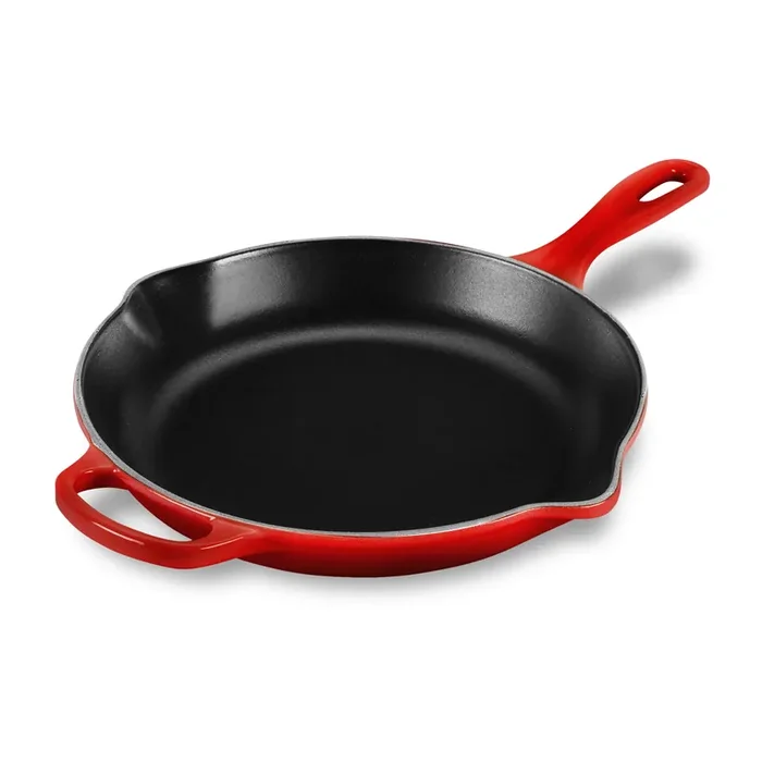 Le Creuset Signature Cast Iron 10.25″ Cerise Skillet