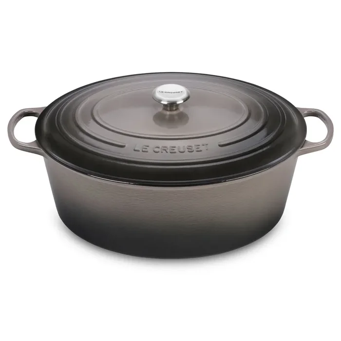 Le Creuset Signature Cast Iron 15.5-quart Oyster Oval Dutch Oven