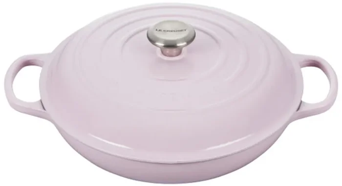Le Creuset Signature Cast Iron 3.5 qt. Shallot Braiser