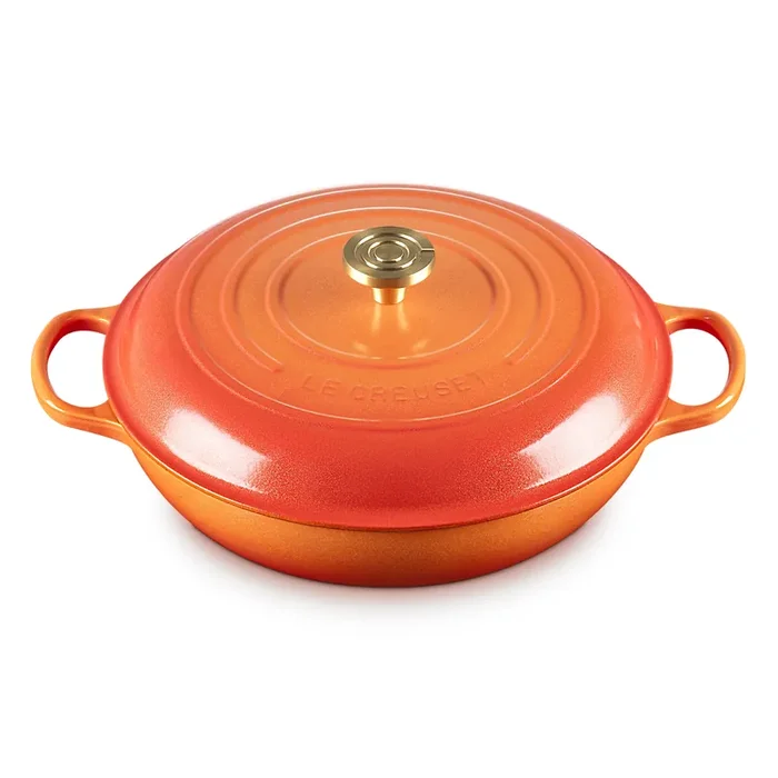 Le Creuset Signature Cast Iron 5-quart Flamme Doree Braiser