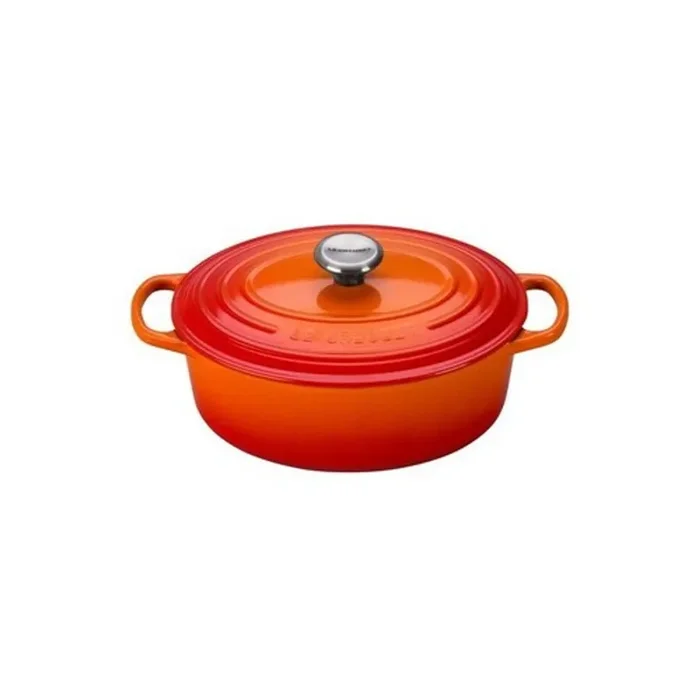 Le Creuset Signature Cast Iron 9.5 qt. Oval Oven – Flame