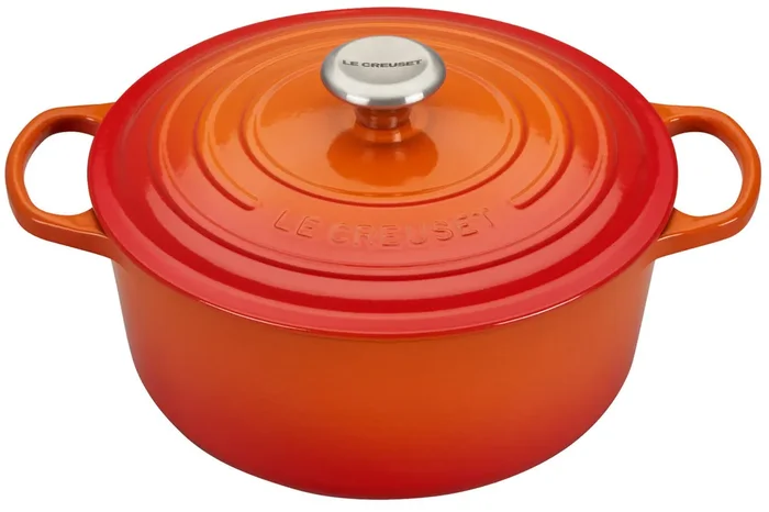 Le Creuset Signature Cast Iron 9 qt Flame Round Dutch Oven