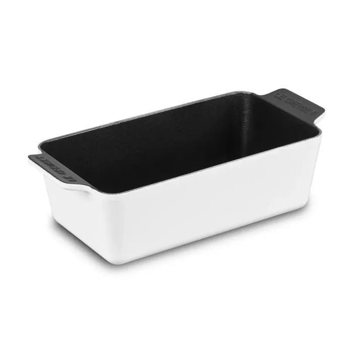 Le Creuset Signature Cast Iron 9 x 5″ White Loaf Pan