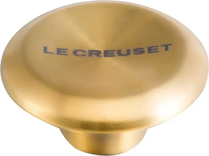 Le Creuset Signature Gold Knob – Large- Personalized Engraving Available