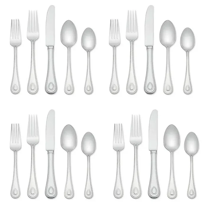 Lenox French Perle 20 piece, Service for 4