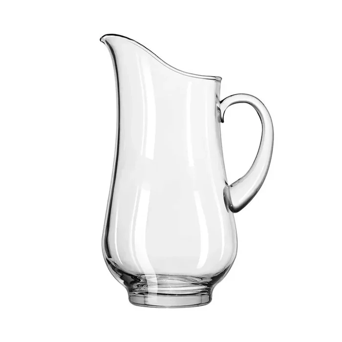 Libbey 1787724 Atlantis 73 ounce Footed Glass Pitcher