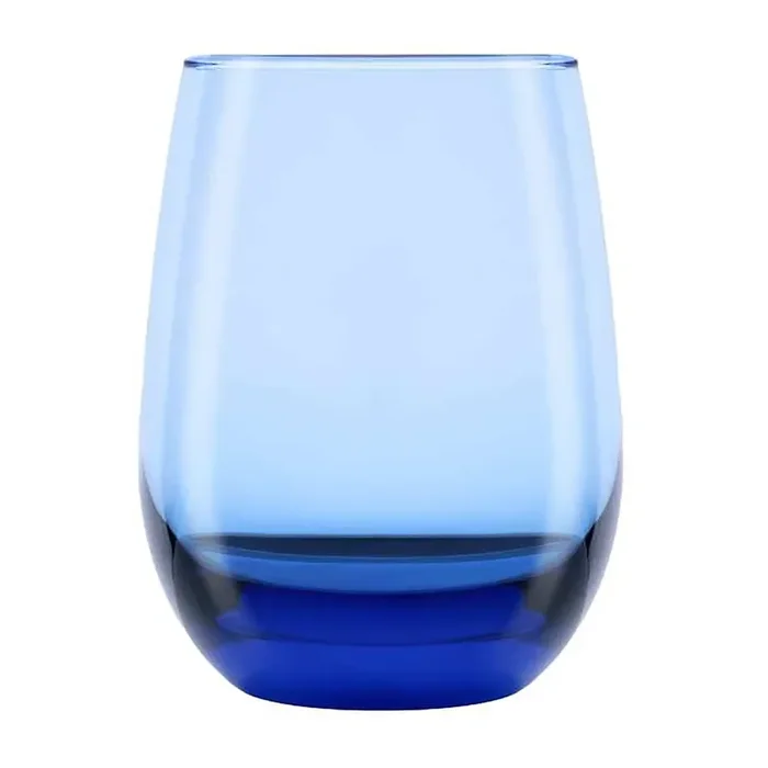 Libbey 231L Tidal Blue 15-1/4 Ounce Stemless Wine Glass – 12 / CS