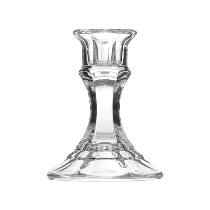 Libbey 4″ Glass Candlestick