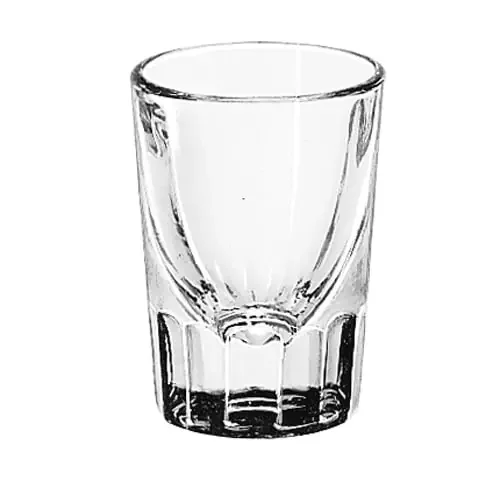 Libbey 5126 Fluted 2 Oz. Whiskey Glass – 48 / CS