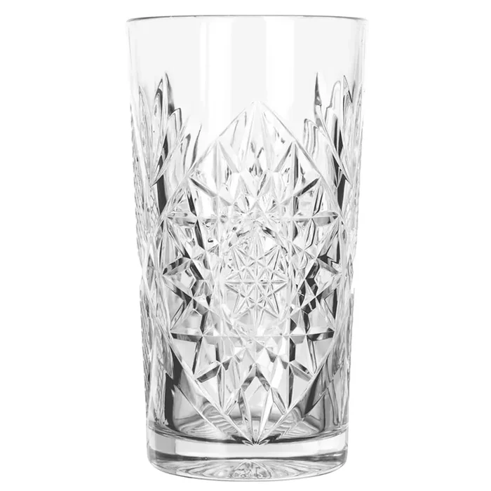 Libbey 5633 Hobstar 16 Ounce Cooler Glass – 12 / CS