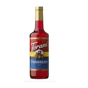 Libbey SYRUP, TORANI, STRAWBERRY, 25.4 OZ,
