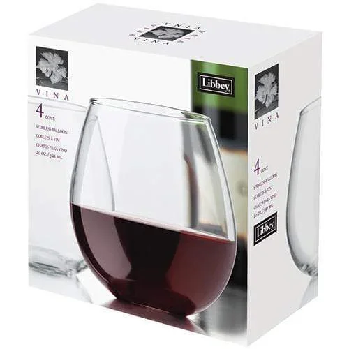 Libbey Vina Stemless Red Wine Glass (Set Of 4)