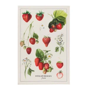 Linge à vaisselle Fraise