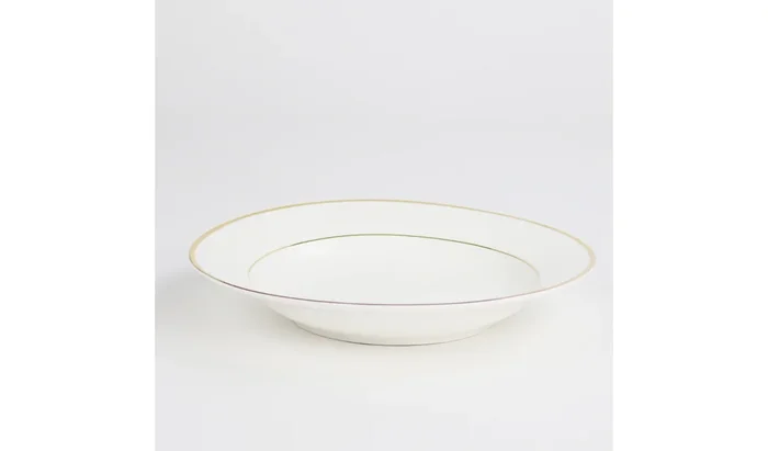 Little White Dish Classic Rim Soup Bowl, Set/4